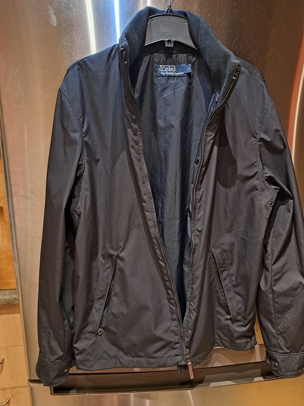 Polo by Ralph Lauren Navy Lightweight Zip Shirt Jacket